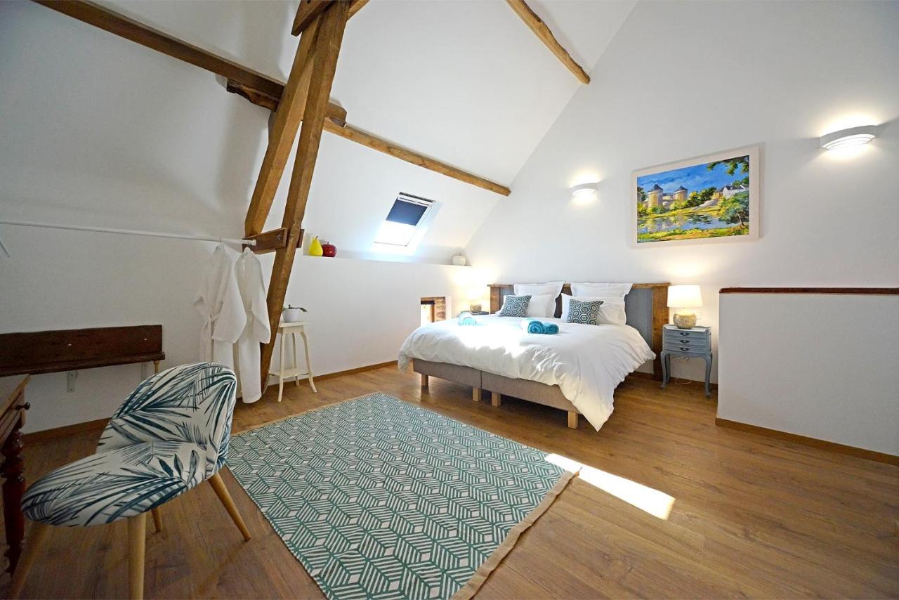 Villa La Martinière à Saint-Aubin-Fosse-Louvain Extérieur photo
